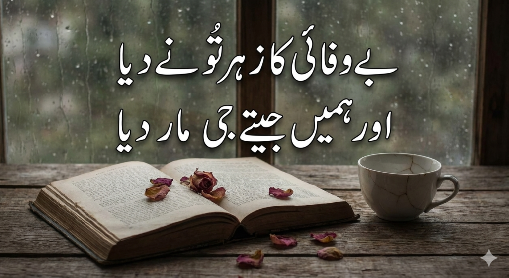 breakup sad shayari in urdu