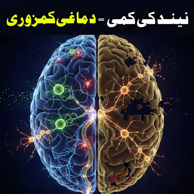 نیند کی کمی اور دماغ کی تباہی